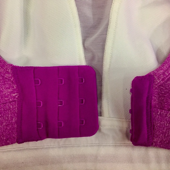 5 NEW Sports Bras Size 2X / 38 DD Heather Magenta - Picture 5 of 8